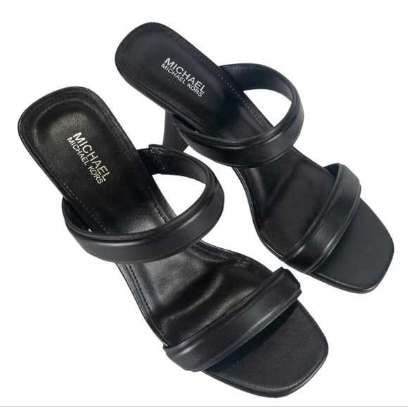 Michael Kors Clara Sandal Black -7.5 - Picture 3 of 5